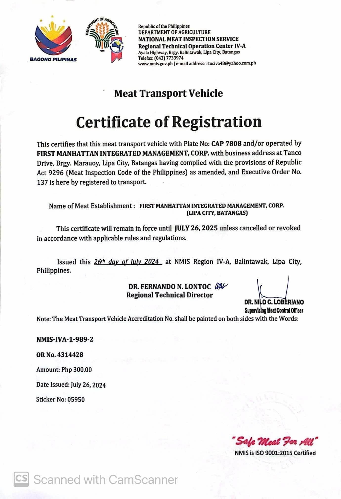 Registration